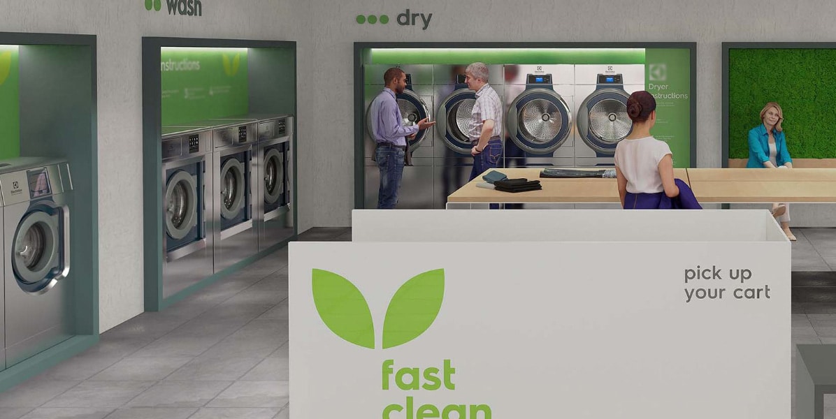 washing machine showroom