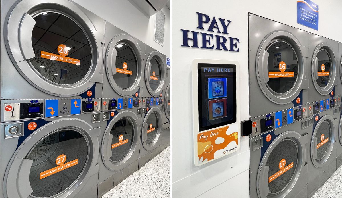 laundry machines with payment options